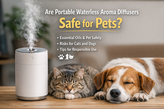 🐾 Portable Waterless Aroma Diffusers and Pets: What You Need to Know
