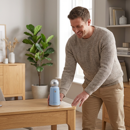 Portable Waterless Aroma Diffuser with 2 Essential Balls